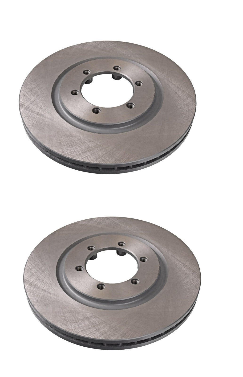 FOR Ssangyong Rexton 2.7 2004 to 2006 front brake discs disc pair