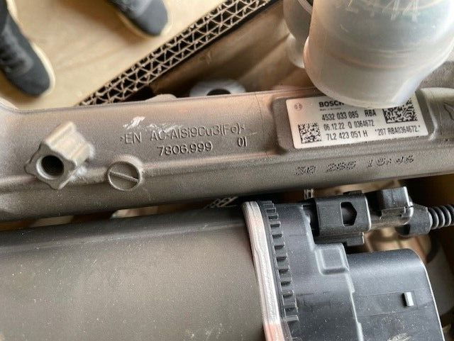 VW TRANSPORTER T6 GENUINE ELECTRIC POWER STEERING RACK 7L2423051H NEW