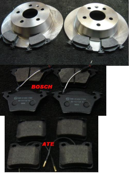 FOR MERCEDES VITO BRAKE DISCS BRAKE  PADS REAR 108 110 11