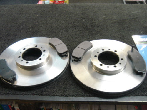 FOR MITSUBISHI L200 ANIMAL WARRIOR 02> BRAKE DISCS & PADS 
