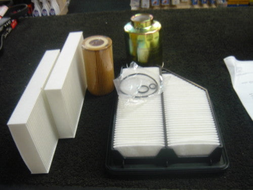 FOR HONDA CRV  2.2ctdi  OIL AIR FUEL FILTER  POLLEN FILTER