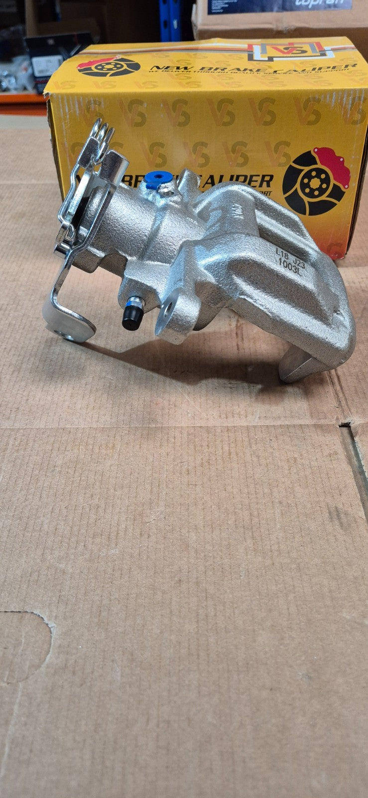 REAR NS LH BRAKE CALIPER FITS TRANSIT TOURNEO CUSTOM V362 2.2D 2012-23 17" RIM
