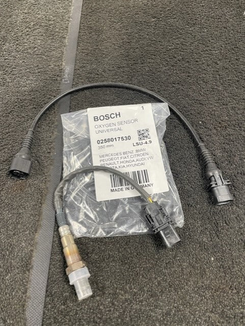 BOSCH WIDEBAND LAMBDA SENSOR 5 WIRE EXTENSION LSU4.9 NISSAN QASHQAI X-TRAIL T31