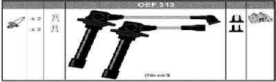 FIT FORD PROBE 2.5  24V  IGNITION LEAD SET  1993 to 1998