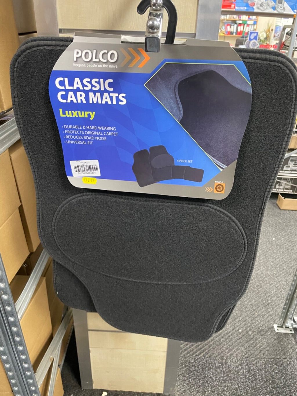 POLCO clasic LUXURY universal CARPET Car Mats FRONT REAR FULL SET