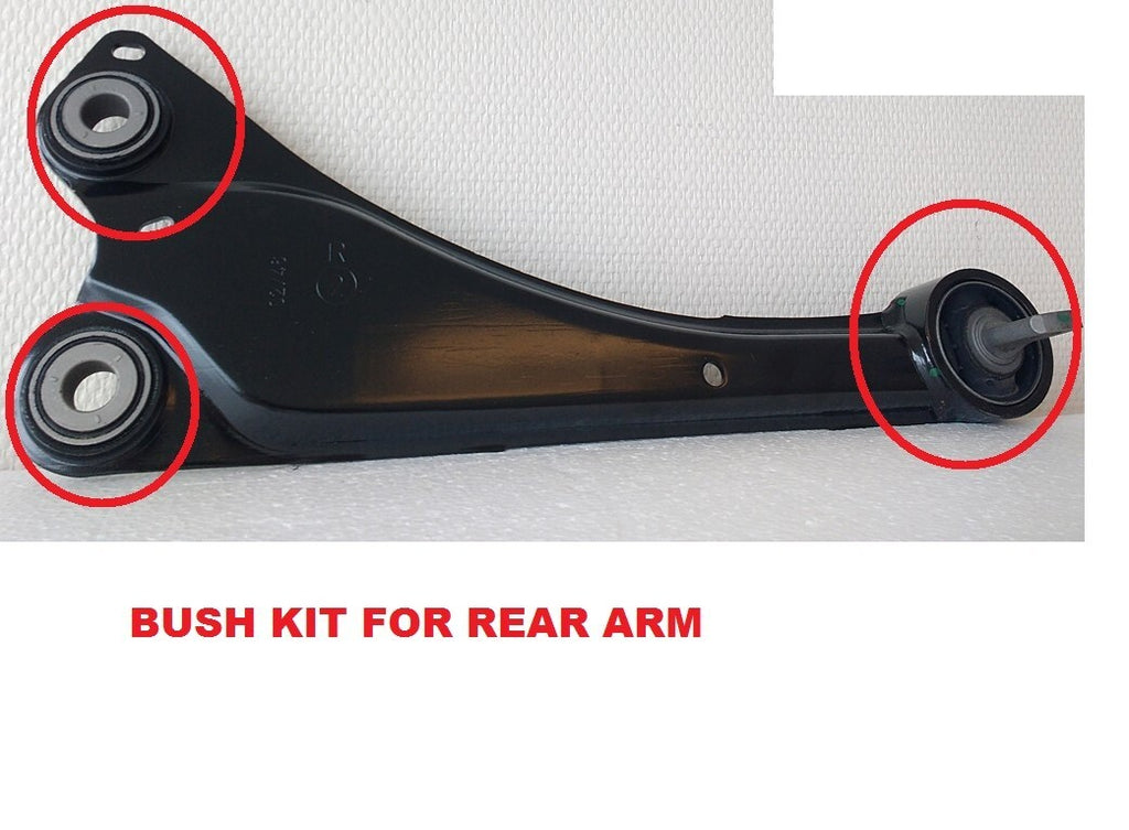 REAR LOWER CONTROL ARM BUSH KIT FOR LEXUS CT200H 300H ES350 2007-2018