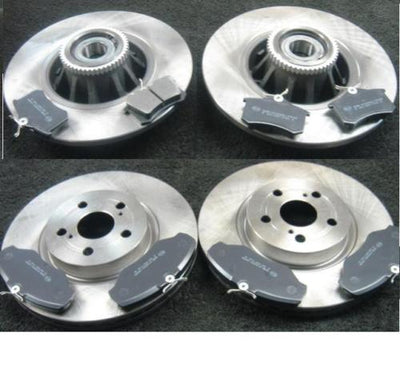 FOR NISSAN PRIMASTAR FRONT BRAKE DISC & PADS REAR BRAKE BEARINGS ABS RING PADS