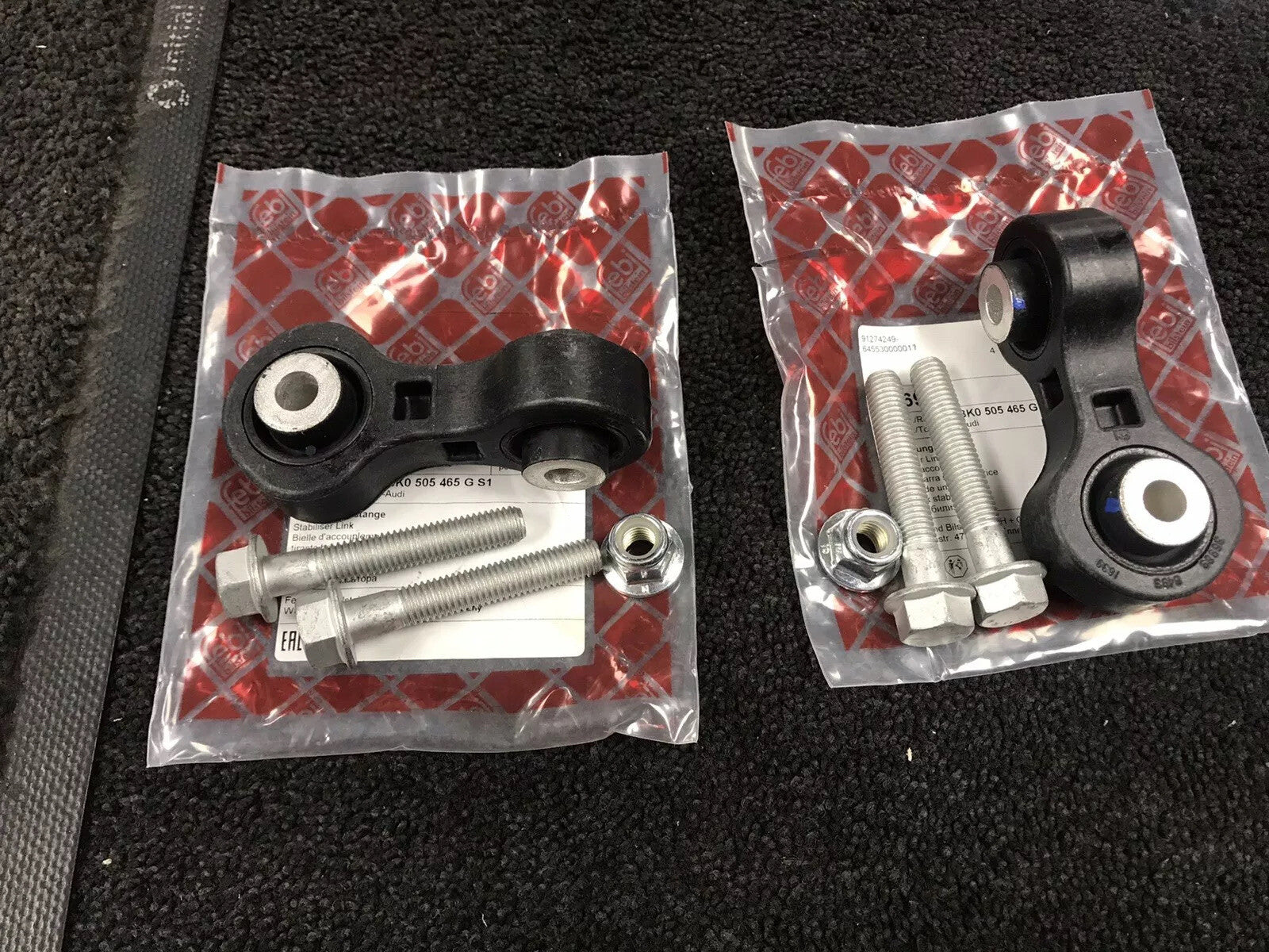  AUDI A4 A5 A7 A8 Q5 REAR ANTI ROLL BAR STABILISER DROP LINK LINKS  PAIR LH RH