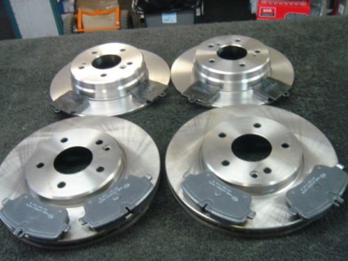 FOR C E CLASS SLK 200 1.8 BRAKE DISCS PADS FRONT & REAR BRAKE DISCS & PADS