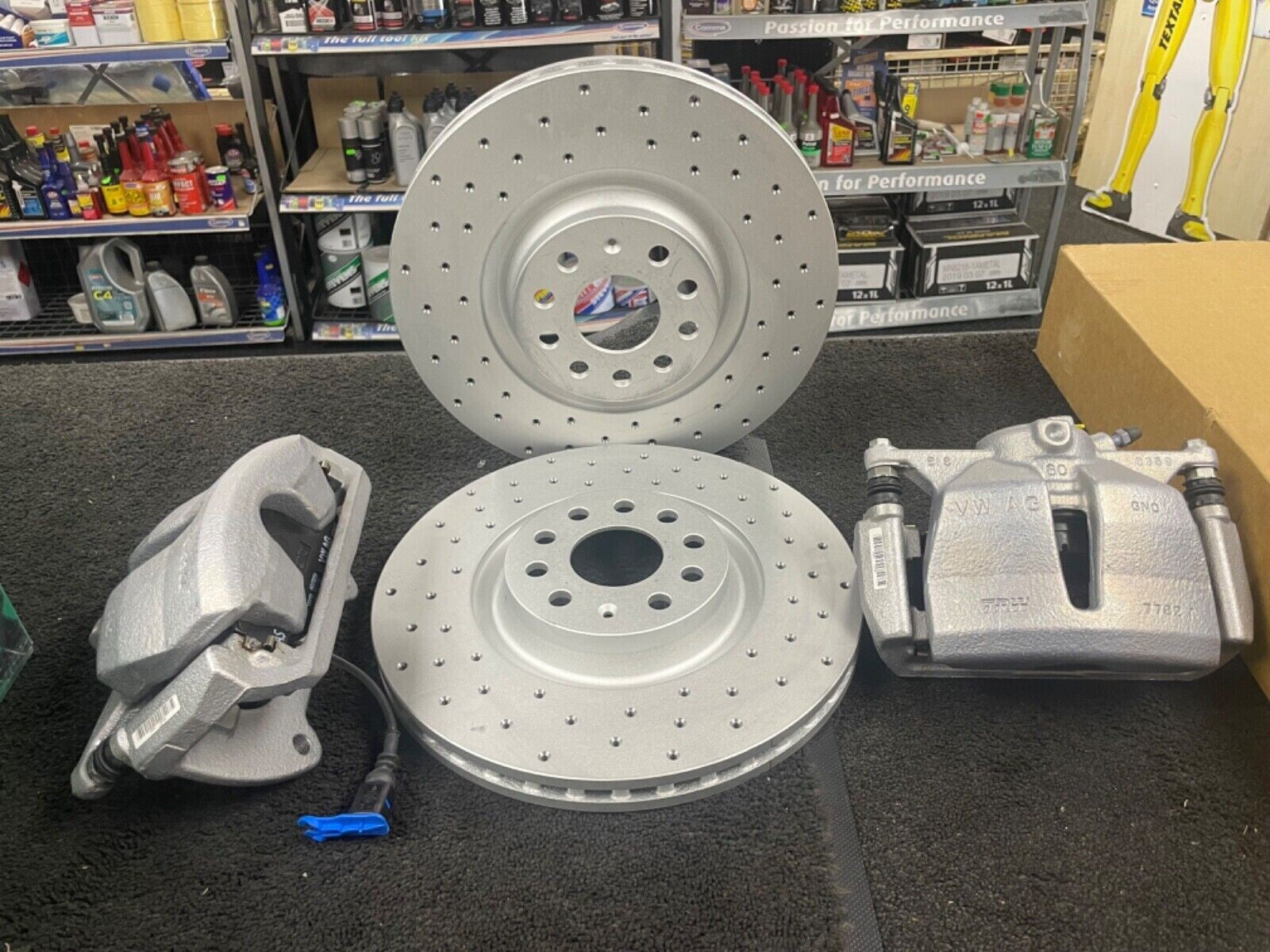CADDY MAXI C20 TDI STARLINE 2015ON FRONT BRAKE DISC UPGRADE CONVERSION 312-340MM
