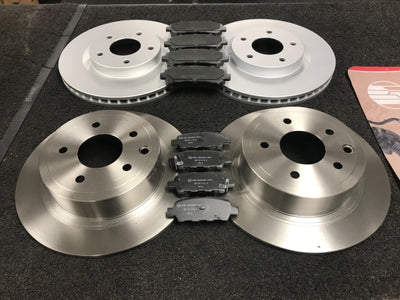 FOR NISSAN QASHQAI  BRAKE DISC BRAKE PADS FRONT REAR BRAKE DISC PADS 