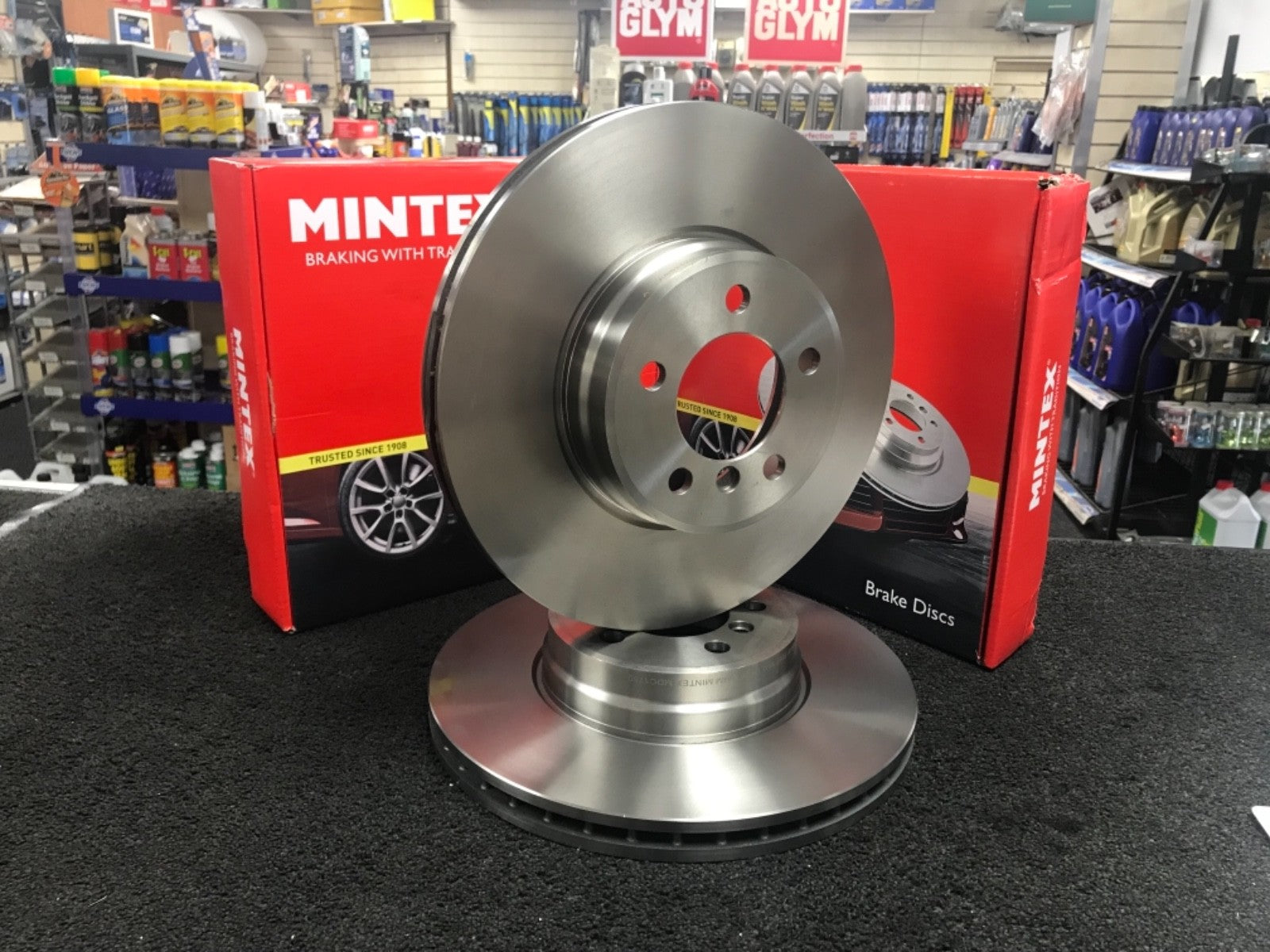 RANGE ROVER 3.0TD6 MINTEX FRONT BRAKE DISCS X 2 
