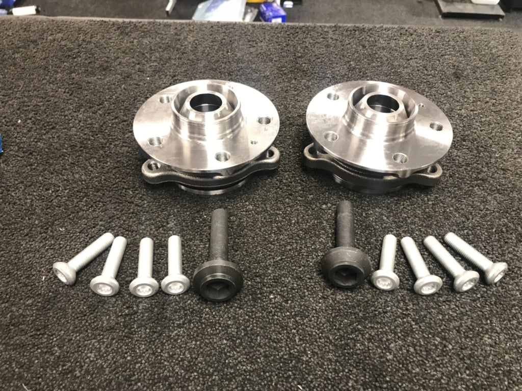 FOR AUDI A4 A5 A6 A7 Q5 RS4 RS5 FRONT WHEEL BEARING HUB FLANGE ASSEMBLY KIT x 2