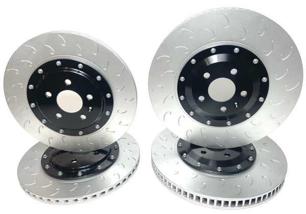 AUDI RS6 C7 (13-18) 2 PIECE PERFORMANCE HOOK DESIGN BRAKE DISC FRONT REAR