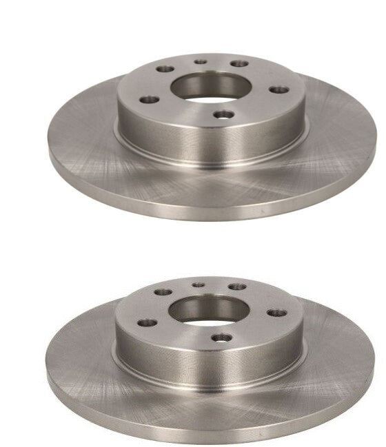 ALFA ROMEO SPIDER GTV BRAKE DISCS SOLID  X 2 REAR NEW