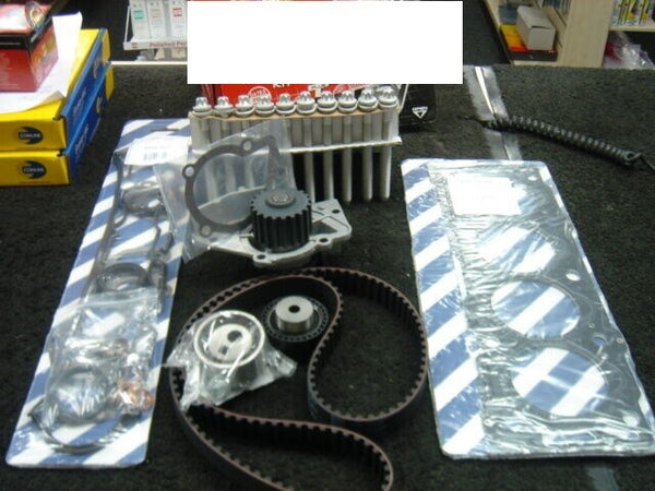  FOR FIAT SCUDO 1.9D DW8 HEAD GASKET SET HEAD BOLT TIMING BELT KIT WATER PUMP 