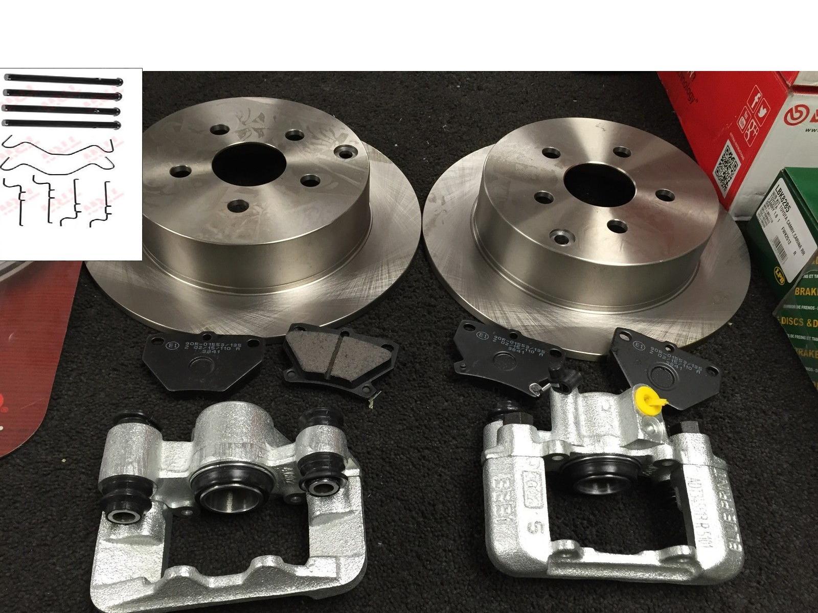 FOR CELICA 1.8VVTI 1999-06 REAR 2 REAR BRAKE CALIPER REAR BRAKE DISC BRAKE PAD
