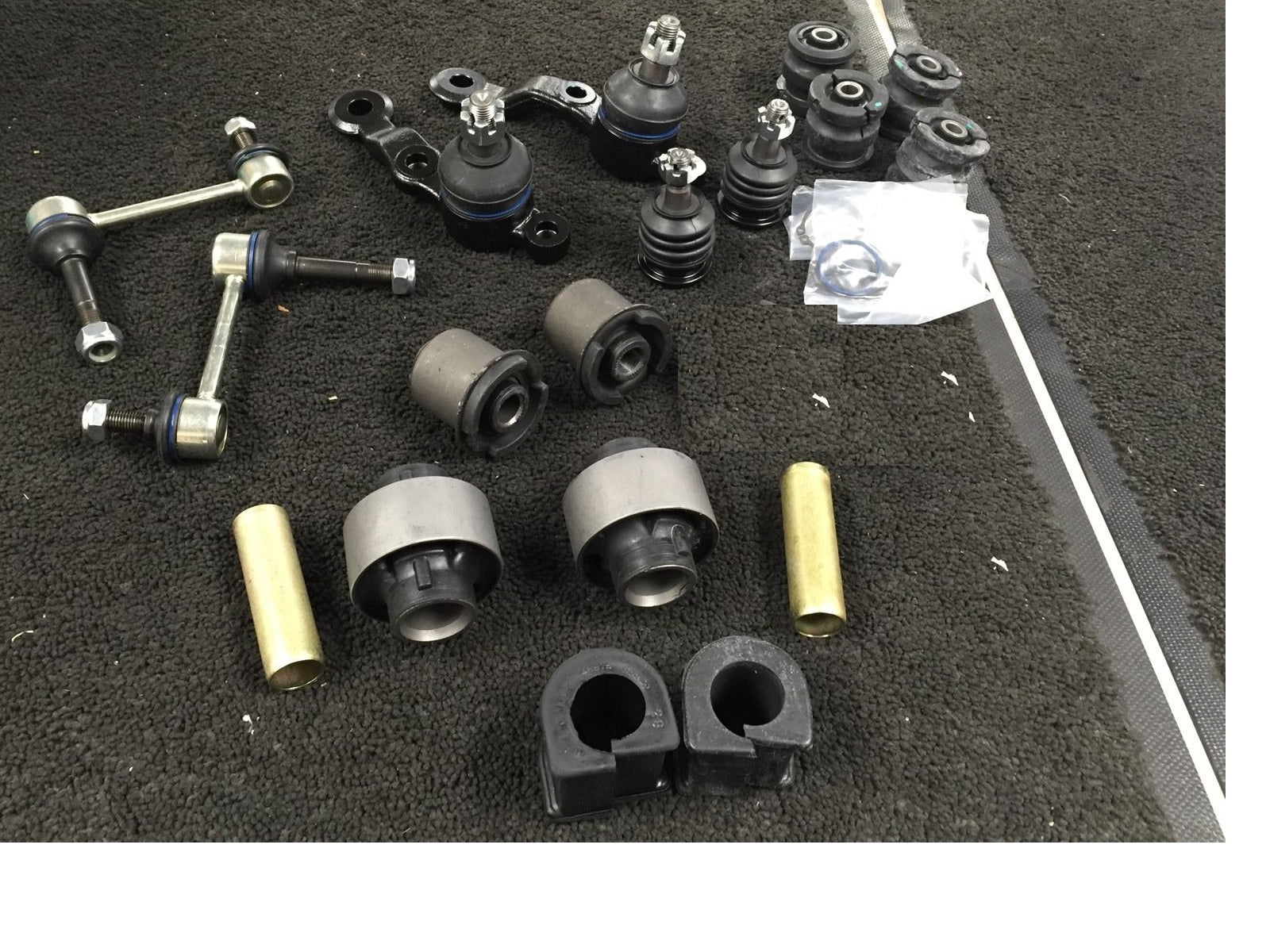 FOR LEXUS IS200 ALTEZZA FRONT UPPER LOWER ARM BALL JOINT BUSH ANTI ROLL BAR LINK