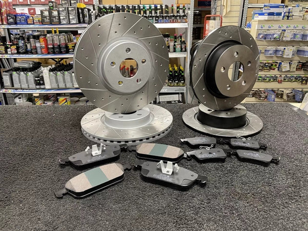 TRANSIT CONNECT 200 LIMITED TDCI (MK2 FL (V408)) FRONT REAR PERFORMANCE BRAKES