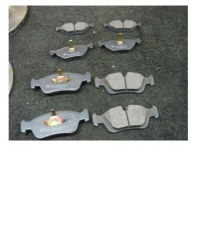 FOR BMW 520 525 523 528 530 E39 FRONT & REAR BRAKE PADS X 8