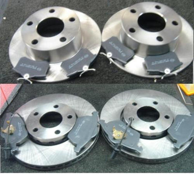 AUDI A3 1.8T TURBO 97-2003 FRONT REAR BRAKE DISC & PADS