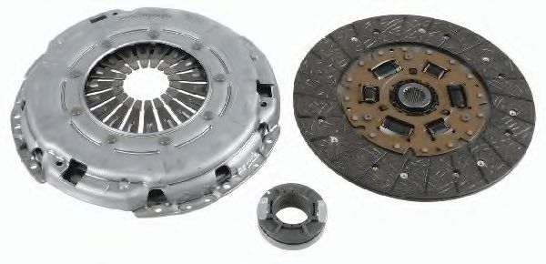 KIA PRO CEE'D CERATO  CEE'D HYUNDAI i30 1.6CRDi 2005-09 CLUTCH KIT 3PCE VALEO