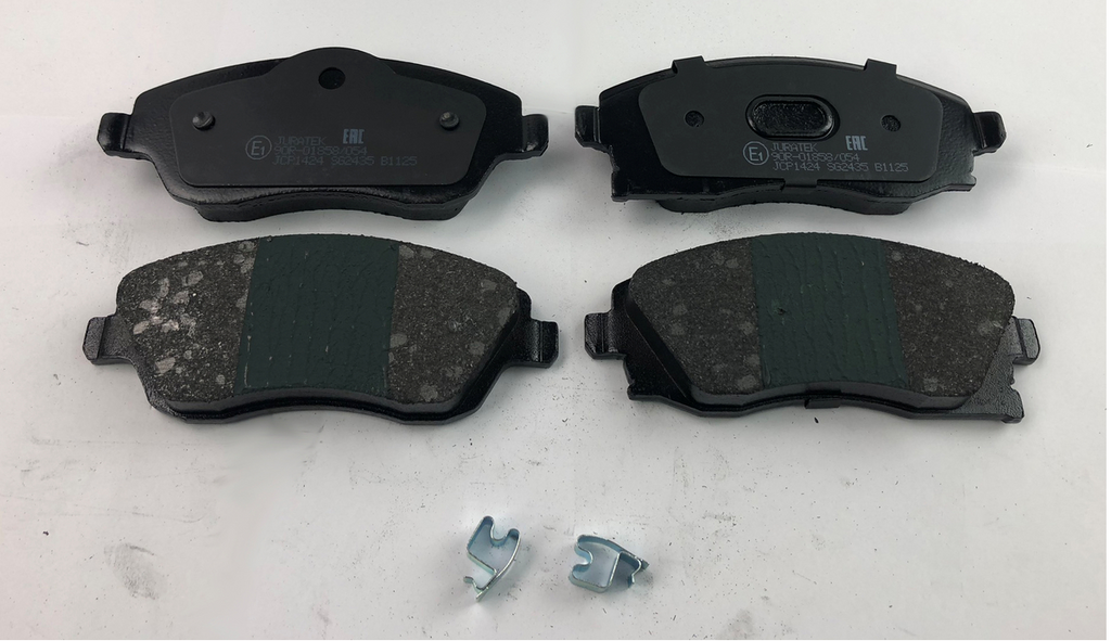 FOR VAUXHALL CORSA C 1.0 1.2 1.4 2003-2007 FRONT BRAKE PADS + SHIMS