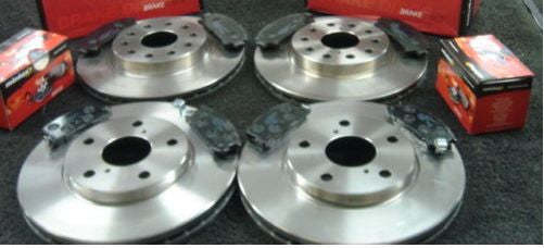 FOR TOYOTA MR2 MK2 SW20 92-99 FRONT REAR BRAKE DISC & MINTEX  PADS 
