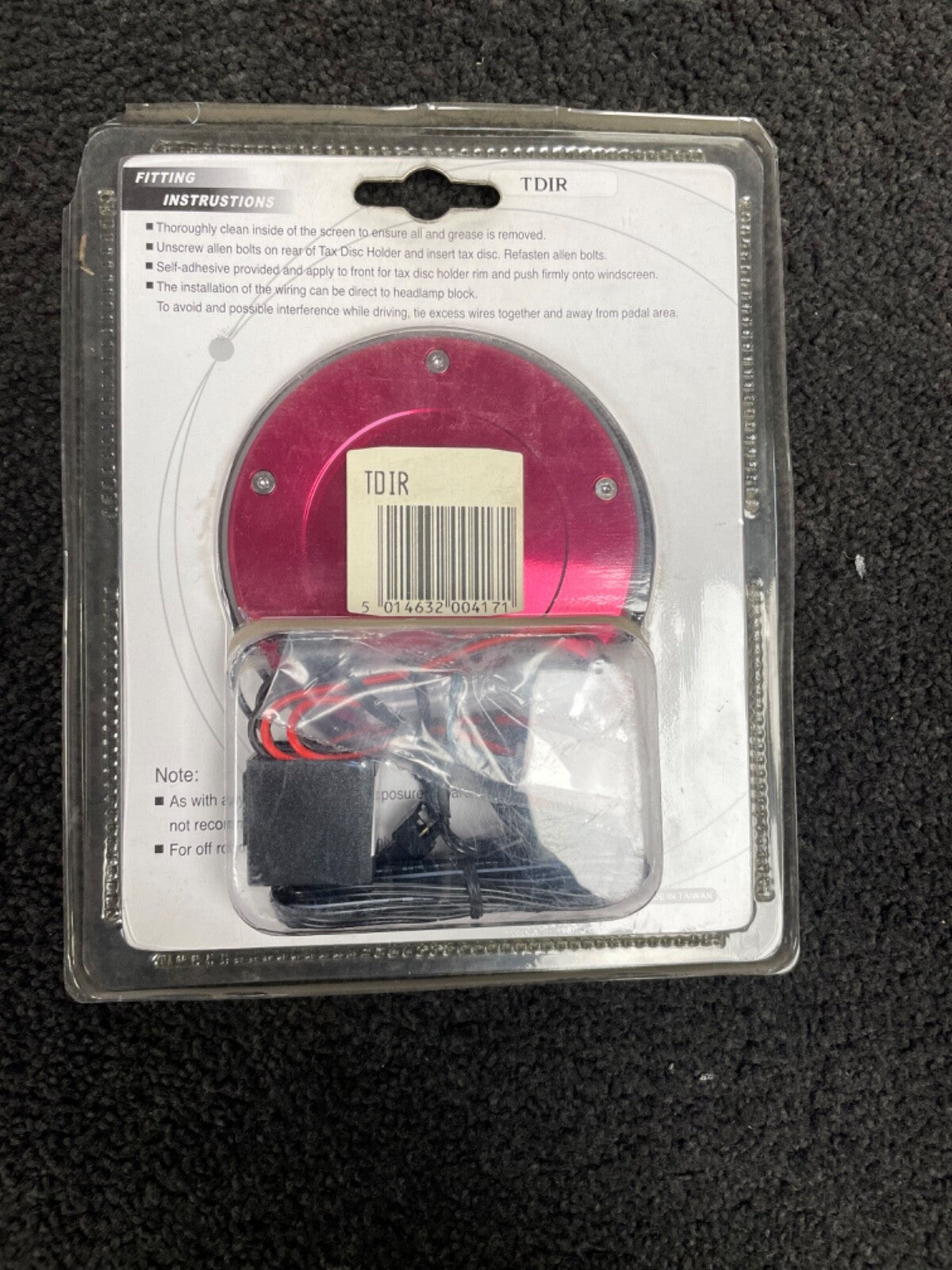 Assorted JOB LOT  Car Tax Disc Permit Holder aluminium for  windscreens