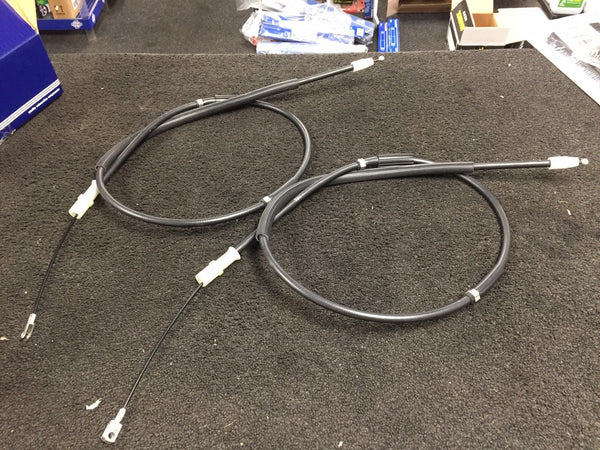 FOR MERCEDES SPRINTER 2006 ON REAR HANDBRAKE CABLE LEFT RIGHT PAIR