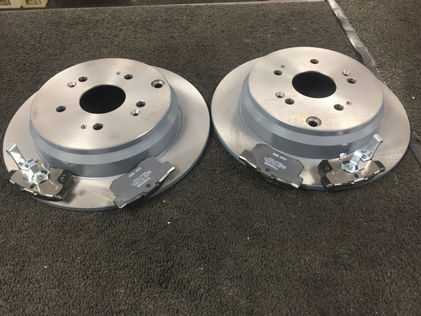 FOR HONDA CRV 1.6 2.0 2.2 i-VTEC i-DTEC REAR BRAKE DISC REAR BRAKE PADS