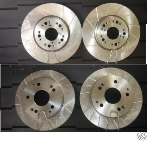 FOR TOYOTA SUPRA 3.0TURBO PERFORMANCE GROOVED BRAKE DISC FRONT REAR