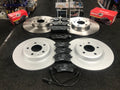 AUDI A6 2.0 TDI 177 C7 S LINE BRAKE DISCS BRAKE PADS FRONT REAR MINTEX FULL SET 
