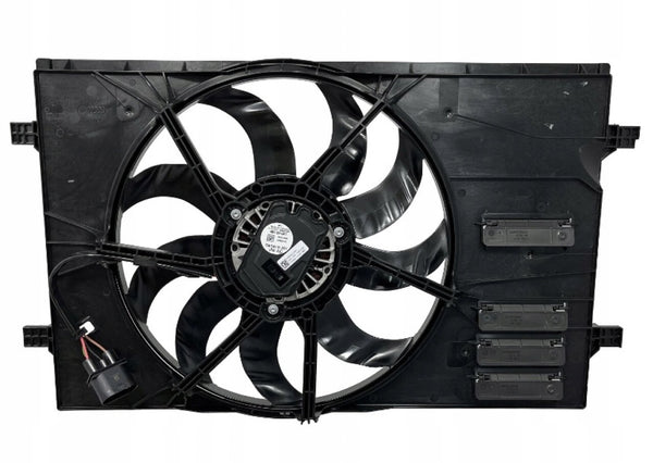 AUDI A3 VW GOLF SKODA OCTAVIA SEAT LEON RADIATOR FAN WITH FAN COWL 5WA121203