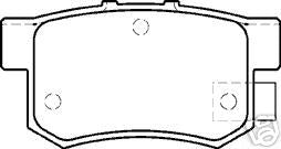 FOR HONDA ACCORD COUPE  BRAKE PADS  REAR MINTEX