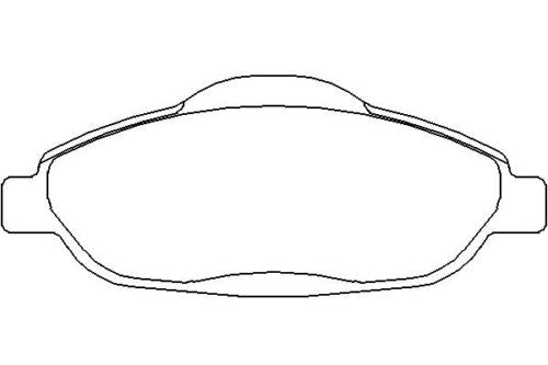 PEUGEOT 308 1.4 1.6 2.0 HDI FRONT MINTEX BRAKE PADS NEW