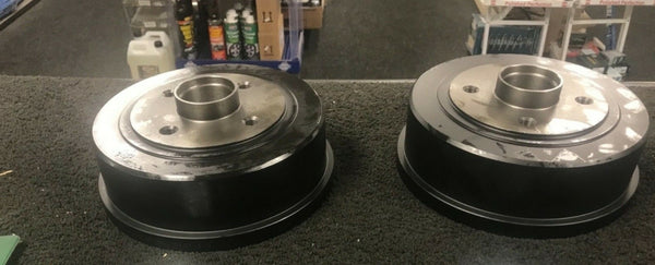 CITROEN C2 C3 C4 HDi 1007 206 208 REAR BRAKE DRUM FITTED BREARING + ABS RING