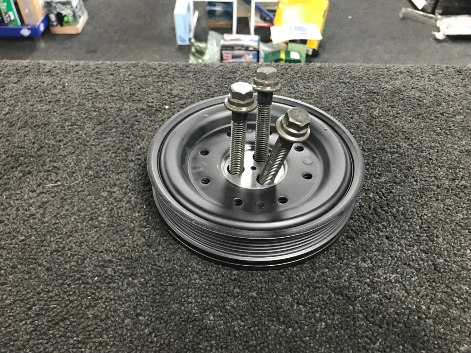 FOR FORD MONDEO MK3 2.0TDDI TDCI CRANKSHAFT PULLEY WITH 3 BOLTS 