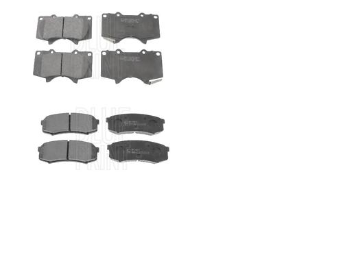 FOR MITSUBISHI SHOGUN 3.2DID DIAMOND LWB 06 > FRONT REAR BRAKE PADS 
