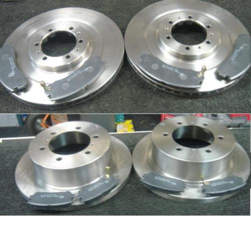FOR PAJERO SHOGUN FRONT & REAR BRAKE DISCS &PADS 276 315