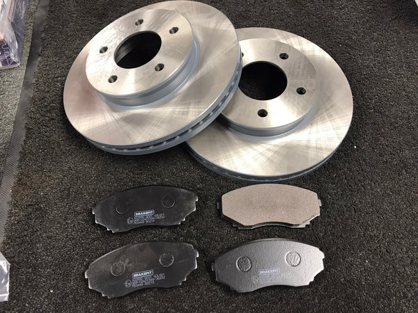 FOR MAZDA BONGO FRIENDIE FREDA IMPORT 2.5TD 4WD 2 BRAKE DISC FRONT BRAKE PAD