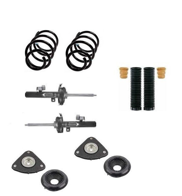 FOR FORD FOCUS ST-2 (MK2) 2 x FRONT SHOCK ABSORBERS STRUT TOPS & COIL SPRINGS