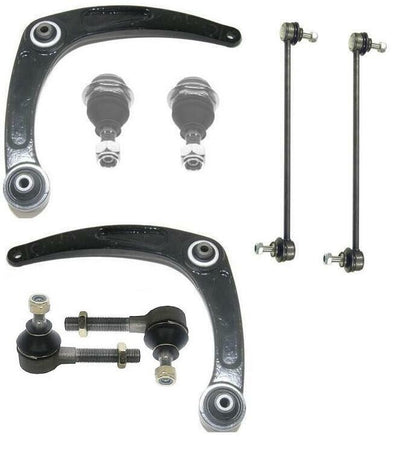 FOR PEUGEOT 307 FRONT LOWER SUSPENSION ARMS LINKS BALL JOINTS TRACK TIE ROD END