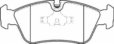 BMW 318 316 320 323 325 328 E36 BRAKE PADS MINTEX FRONT