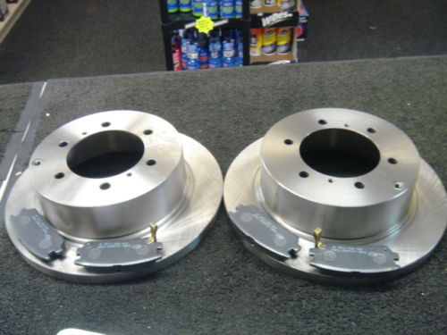 FOR NISSAN PATROL 4.2TD Y60 REAR BRAKE DISCS & PADS  