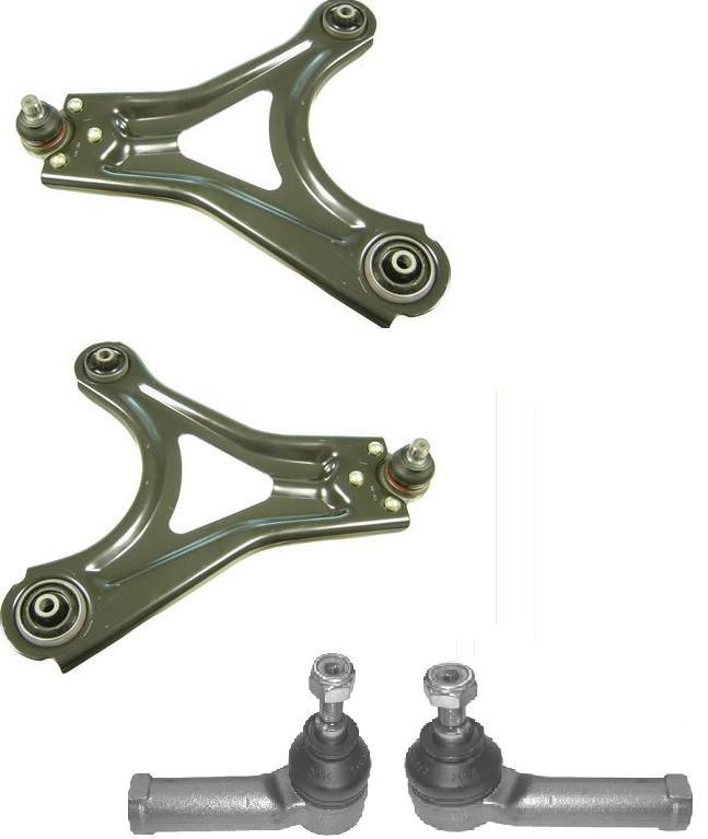 FORD  MONDEO  MK2 1996-2000 2 LOWER WISHBONE ARMS 2 OUTER TRACK ROD ENDS 