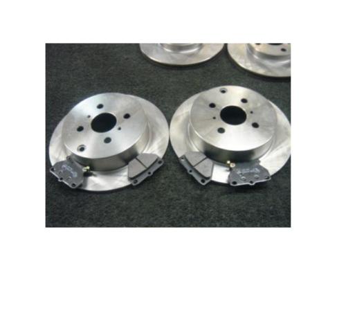FOR TOYOTA YARIS 1.0 1.3 1.4TD 1.5 REAR BRAKE DISCS & PADS