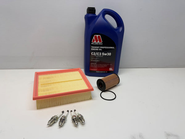 VAUXHALL CORSA D MK3 1.0 1.2 1.4 OIL AIR FILTER PLUGS 5L OIL SERVICE KIT