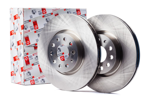 AUDI A4 B7 A6 C5 4B TFSi TDi EXEO FRONT VENTED BRAKE DISC FERODO 320M