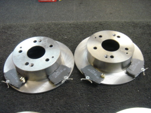 ACCORD 2.3 TYPE V 01-03   REAR BRAKE DISCS & PADS